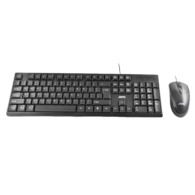 Board-x Keyboard Mouse Combo KM-001 EN/AR Wired Black