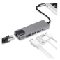 Board-x Hub 5 in 1 from Usb C to 4k Hdmi, Rj45 Ethernet, Usb 3.0, 100w PD