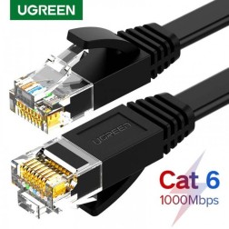 RG45 PATCH CORD ETHERNET CAT6 CABLE, STURDY, DURABLE & FLAT DESIGN UGREEN NW102 - 50172 - 50173 - 50175 - 50176 - 50178 -50182