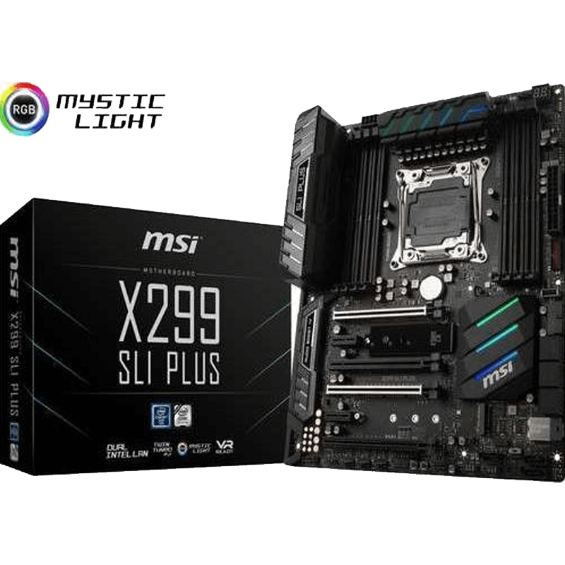 MSI Motherboard X299-SLI PLUS DDR4 Lga2066 911-7A93-006