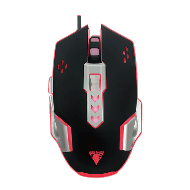 Jedel Mouse GM880 Wired Gaming 2400 DPI 6 Buttons RGB Black