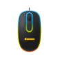 Jertech Mouse M500 Wired 4800 DPI 3 Buttons RGB Black