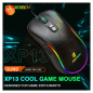 Jertech Mouse XP13 Wired 3600 DPI 7 Buttons RGB Black