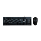 Jertech Keyboard Mouse Combo KM160 EN/AR Wired Black