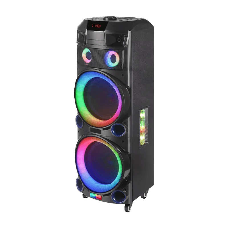 Board-x Speaker Karaoke HTM-7011 2x10 Inch, 2 Microphones