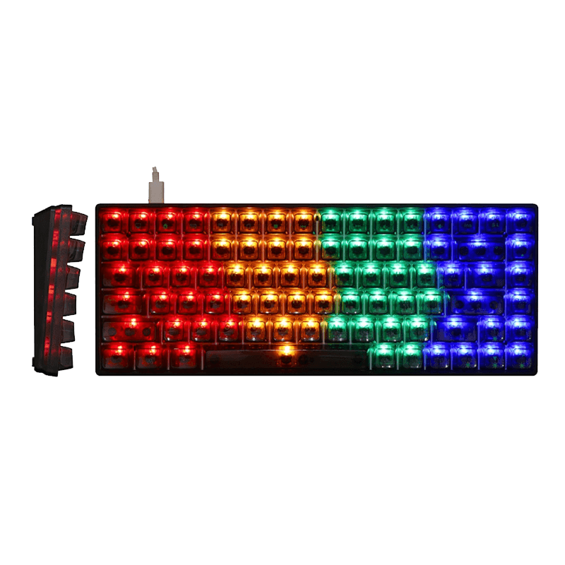 Jedel Keyboard Kl123 EN Wired USB-C Gaming Mechanical RGB