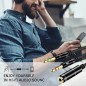 Board-x Audio Converter Line 2 Male To 1 Female Cord Two In One