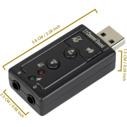 Board-X Sound Card Usb External 7.1 Channel