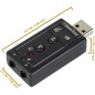 Board-X Sound Card Usb External 7.1 Channel