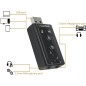 Board-X Sound Card Usb External 7.1 Channel