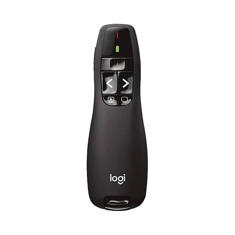 Logitech Pointer Laser Presenter Wireless R400 Black 10 meters