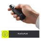 Logitech Pointer Laser Presenter Wireless R400 Black 10 meters