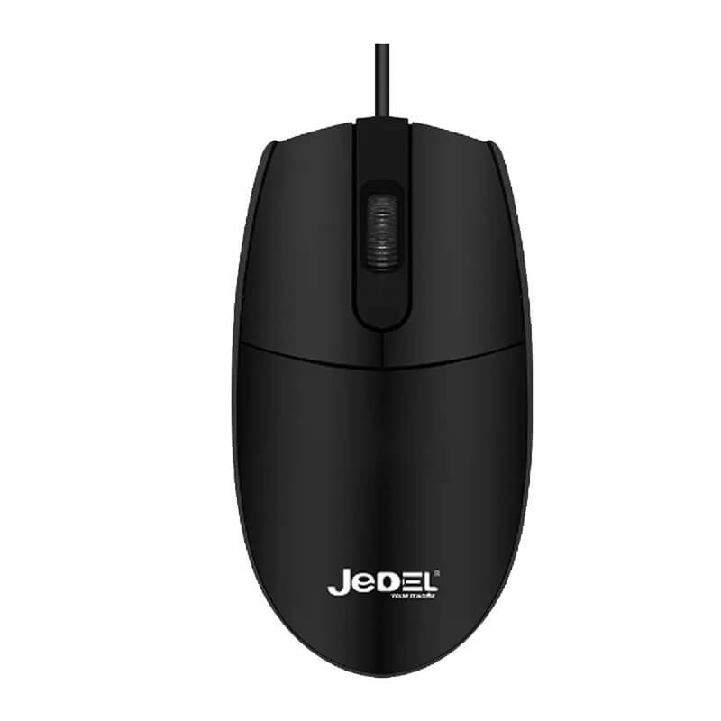 Jedel Mouse W230+ Wired 1000 DPI 3 Buttons Black Jedel Mouse W230+ Wired 1000 DPI 3 Buttons Black