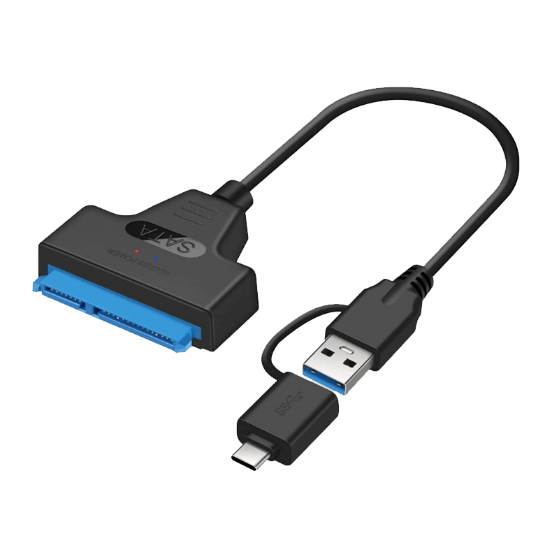 Board-x Cable From Usb, Usb-C Male To Sata Hdd Female