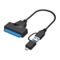 Board-x Cable From Usb, Usb-C Male To Sata Hdd Female