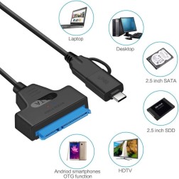 Board-x Cable From Usb, Usb-C Male To Sata Hdd Female