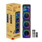 Board-x Speaker Karaoke DR-1213 3x12 Inch, 2 Microphones