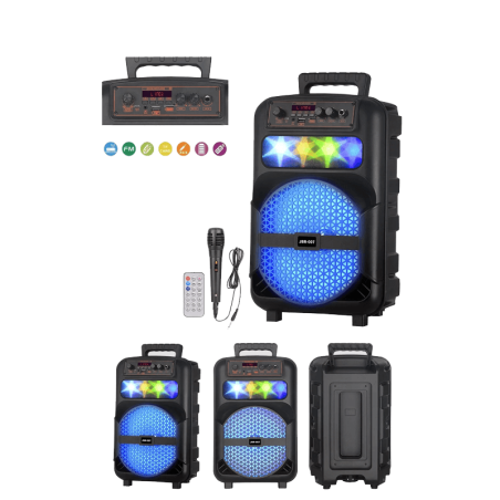 Board-x Speaker Karaoke JBR-007 8 Inch, 1 Microphone