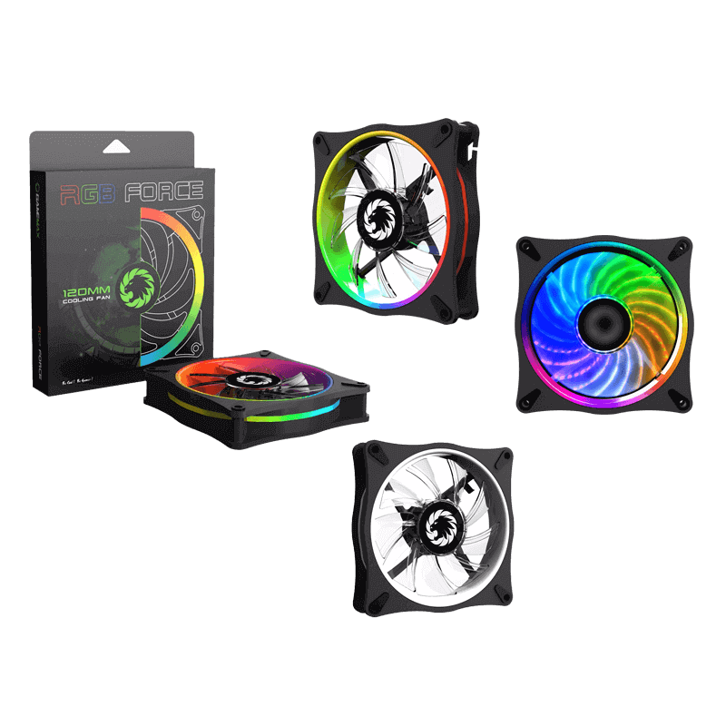 Gamemax Cooling Fan Gmx-12Rainbow-D