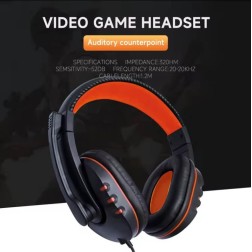 Jertech Set 4 In 1 Keyboard Mouse Headset Mousepad CT4-01 EN Wired Gaming Mechanical Black