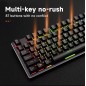 Jertech Keyboard JK510 EN Wired Gaming Mechanical RGB