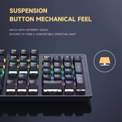 Jertech Keyboard JK520 EN Wired Gaming Mechanical RGB
