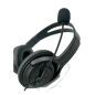 Jedel Headset GH115 3.5, WIRED BLACK