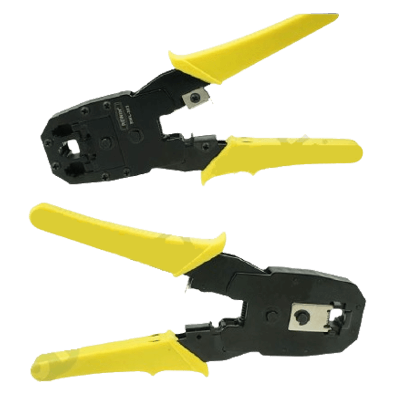 Board-x Crimping Tool for 8P, 6P RJ45 RJ11 CAT5E CAT6 Strip, cut, crimp