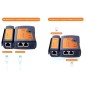 Board-X Network Cable Tester RJ45 RJ11 RJ12 Cat5 UTP LAN Cable Handheld
