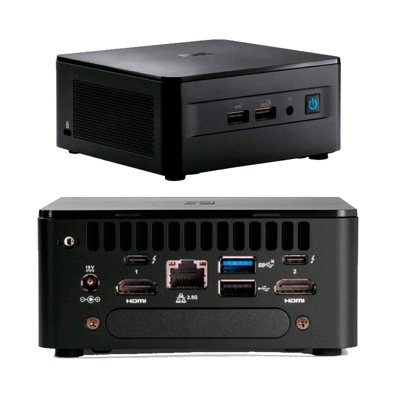 Asus Nuc Tall Kit intel i7 1260P Intel Xe Graphics 90AR00E1-M000J0