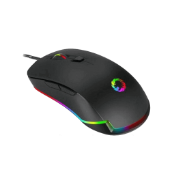 Gamemax Mouse + Mousepad Mg7 2 In 1 Wired 3200DPI 6 Buttons RGB Black