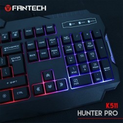 Fantech Keyboard Usb K511 Hunter Pro Gaming