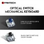 Fantech Keyboard Usb Gaming Mk872 Rgb Optilite Tkl