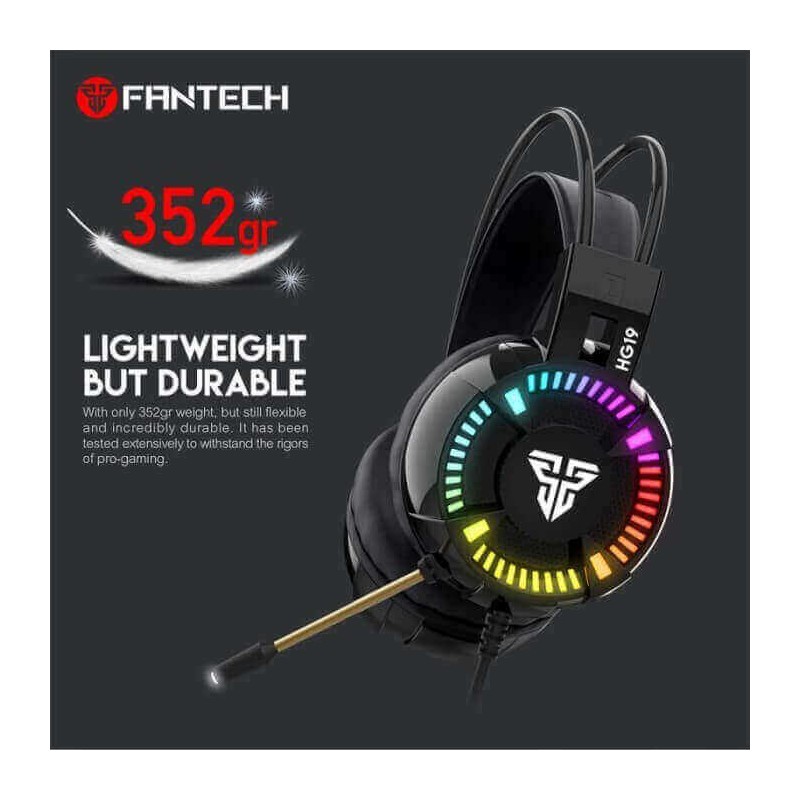 Fantech Headset Usb 7.1 Gaming Hg19 Iris