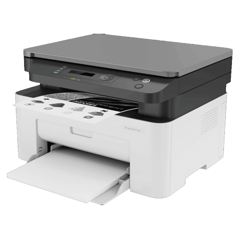 HP Printer Laserjet Pro 135W 3 In 1 Black, Usb, Wifi- W1107A
