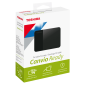 Toshiba Canvio 2.5” 4TB External Usb 3.2 HDTP340EK3Ca
