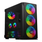 Board-X Case Bx1 Psu 850W Acylic Side Rainbow Fan Board-X Case Bx1 Psu 850W Acylic Side Rainbow Fan