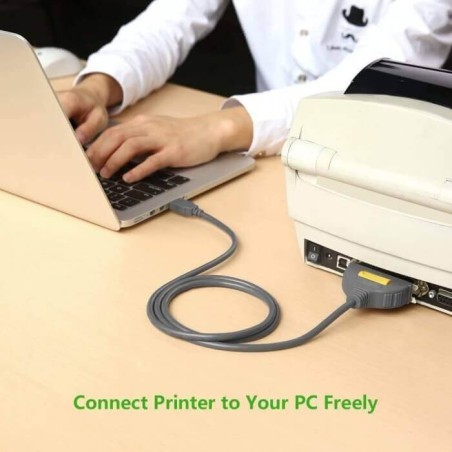 Ugreen Cable Usb To Ieee1284 Parallel Printer 2M Cr124 - 20225