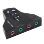 Board-X Sound Card Usb External 7.1 Channel 2 inputs