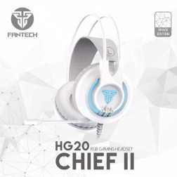 Fantech Headset Hg20 Chief Ii Rgb Gaming (White Space Edition)