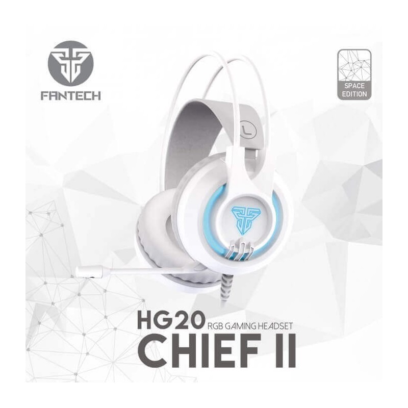 Fantech Headset Hg20 Chief Ii Rgb Gaming (White Space Edition) Fantech Headset Hg20 Chief Ii Rgb Gaming (White Space Edition)