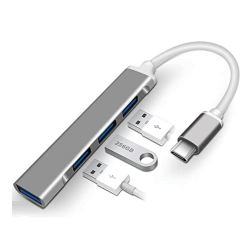 Board-x Hub Usb C Male To 4 Ports Usb A Female