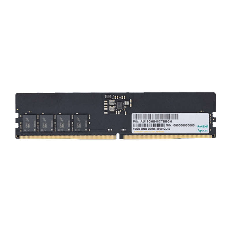 Apacer Memory Desktop 16Gb Ddr5 4800Mhz Longdimm Fl.16G2A.Pth