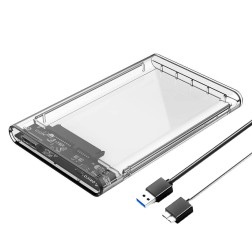 Board-x Hdd Enclosure Sata 2.5 inch USB 3.0 Transparent