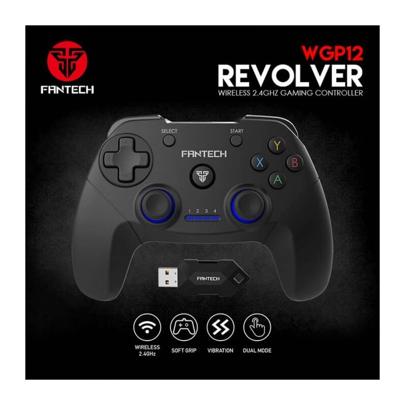 Fantech Wgp12 Revolver Wireless 2.4Ghz Gamepad Fantech Wgp12 Revolver Wireless 2.4Ghz Gamepad