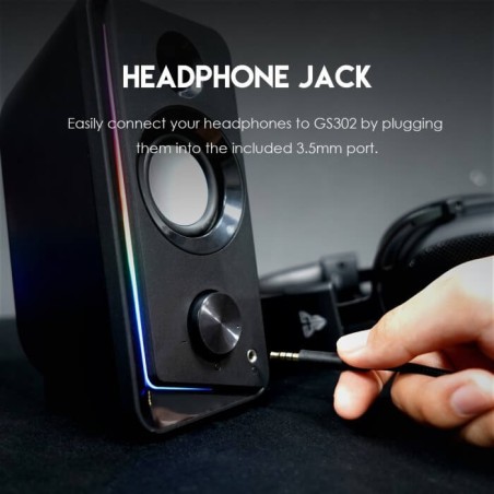 Fantech Speaker Gs302 Alegro Bluetooth And Wired Rgb Gaming & Music
