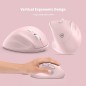 Micropack Mouse Mp-V01W Ergonomic Wireless Silent Switch (Pink)