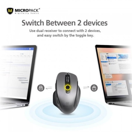 Micropack Mouse M-752W Speedy Pro Wireless Office