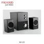 Microlab Speaker M-223 System Audio 2.1 Subwoofer, Complete Wooden Case