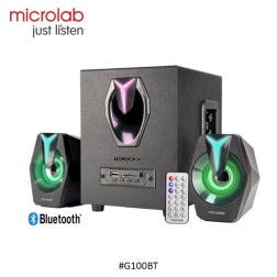 Microlab Speaker G100Bt Multi Input 2.1 Rgb Gaming Bluetooth